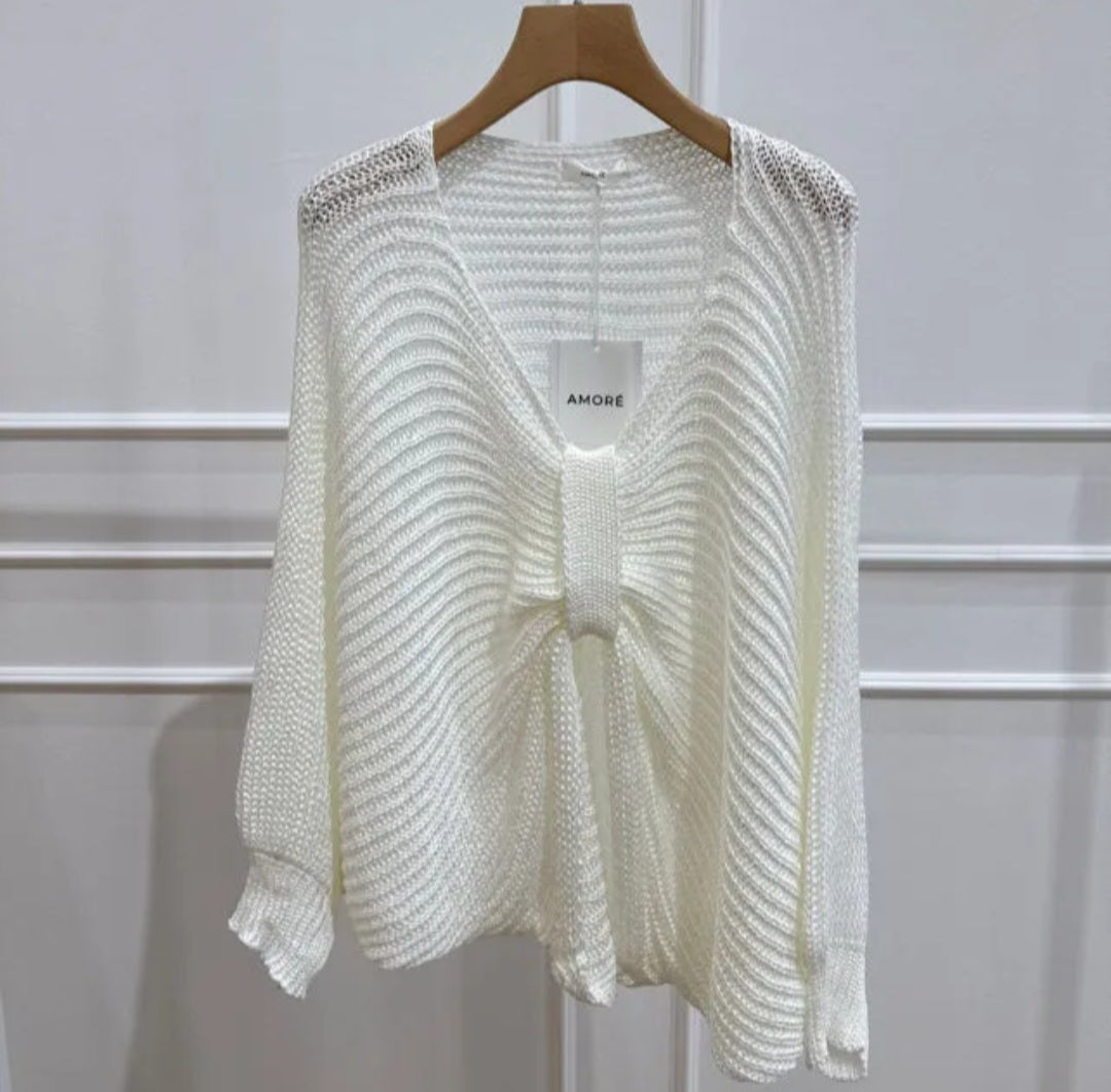 CARDIGAN in filo x23066